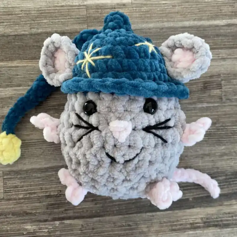 Bedtime Mouse Crochet Pattern