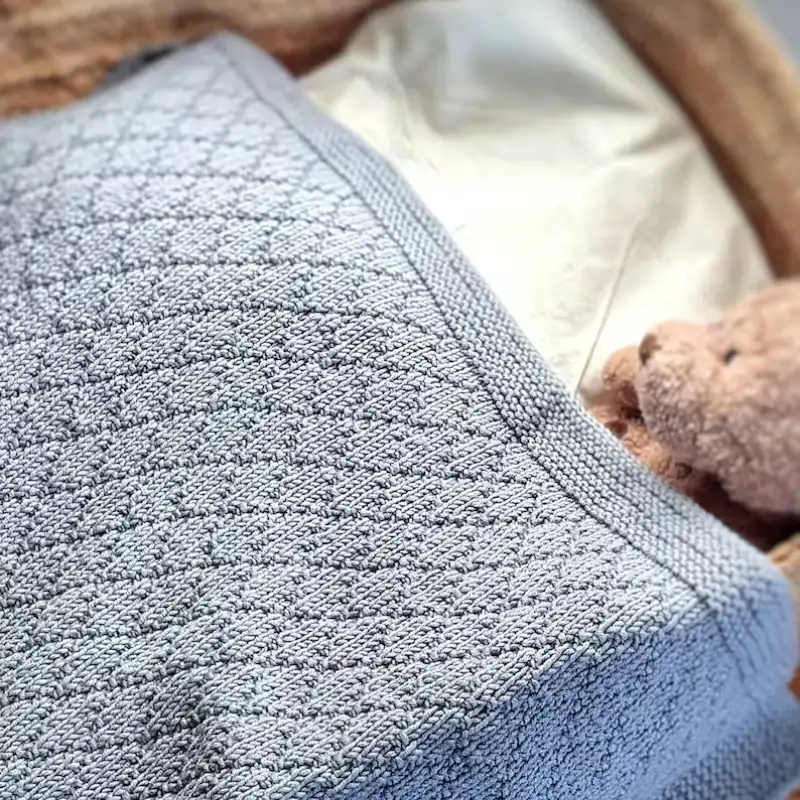 Beginner-Friendly Baby Blanket