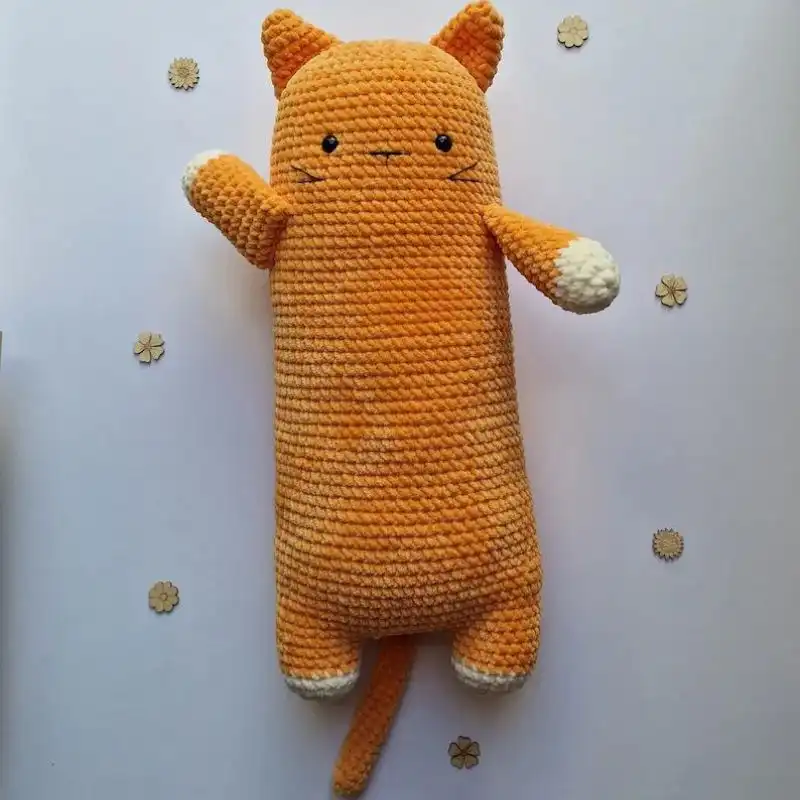 Big Long Cat Crochet Pattern