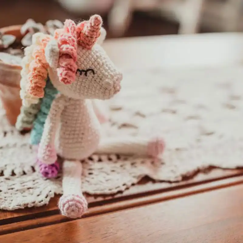 Charlotte The Unicorn Beginner Crochet Pattern