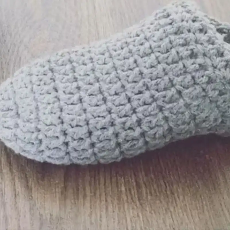 Cozy Winter Slipper Crochet Socks Pattern