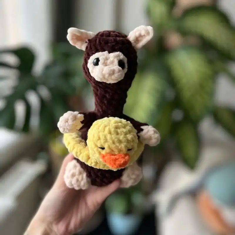 Crochet Alpaca Lama Plushie