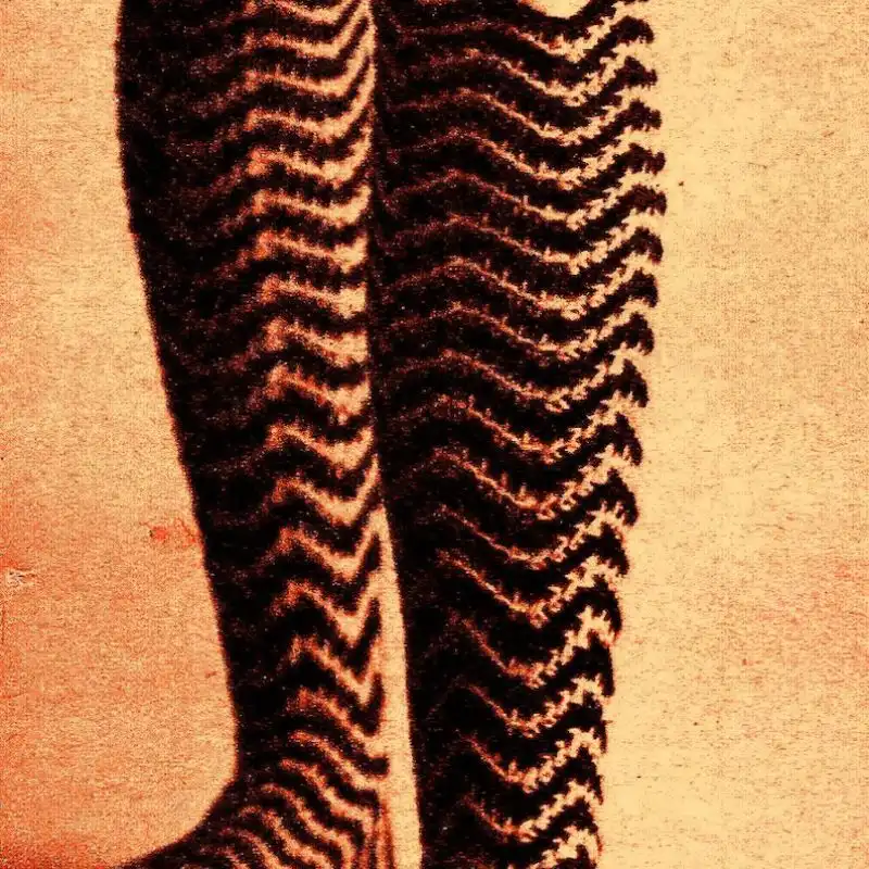 Crochet Ripple Socks Pattern
