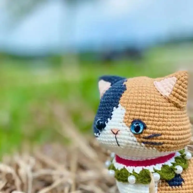 Lucy The Calico Cat Crochet Pattern