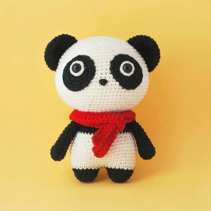 Momo The Panda Bear Amigurumi Crochet Pattern