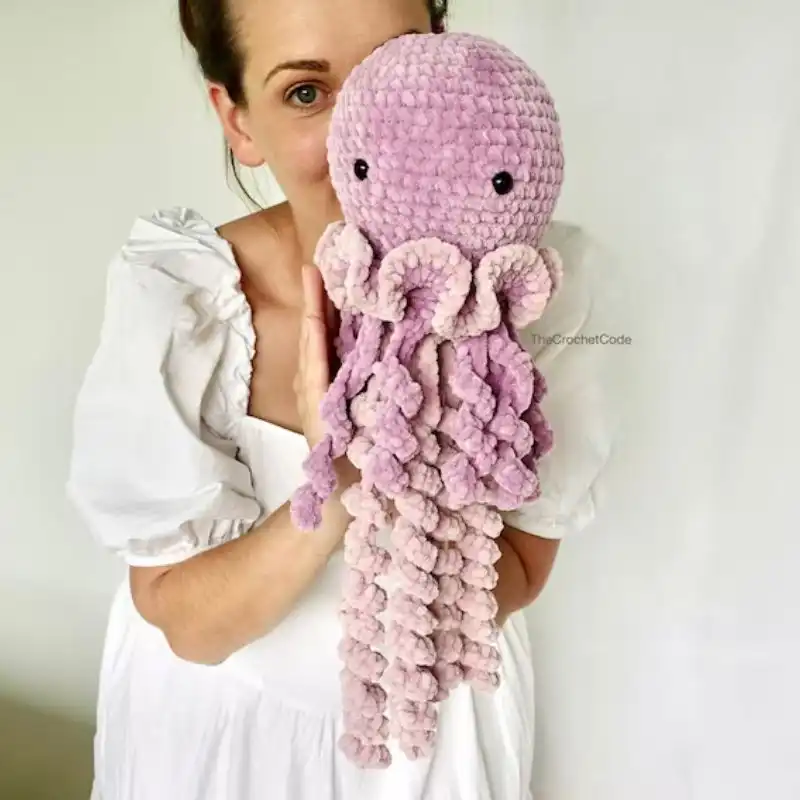 No Sew Crochet Jellyfish