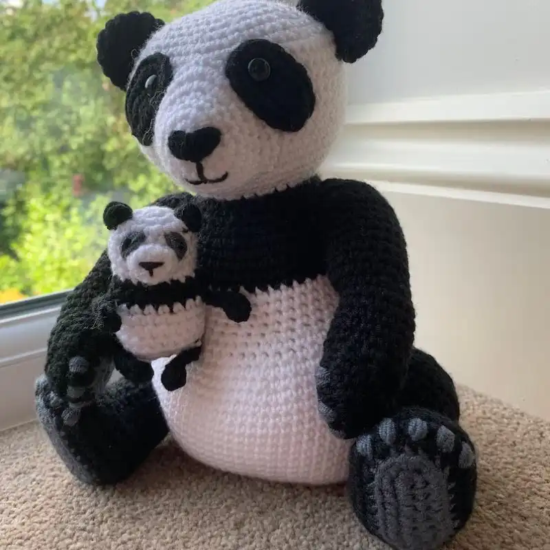 Panda With Cub
