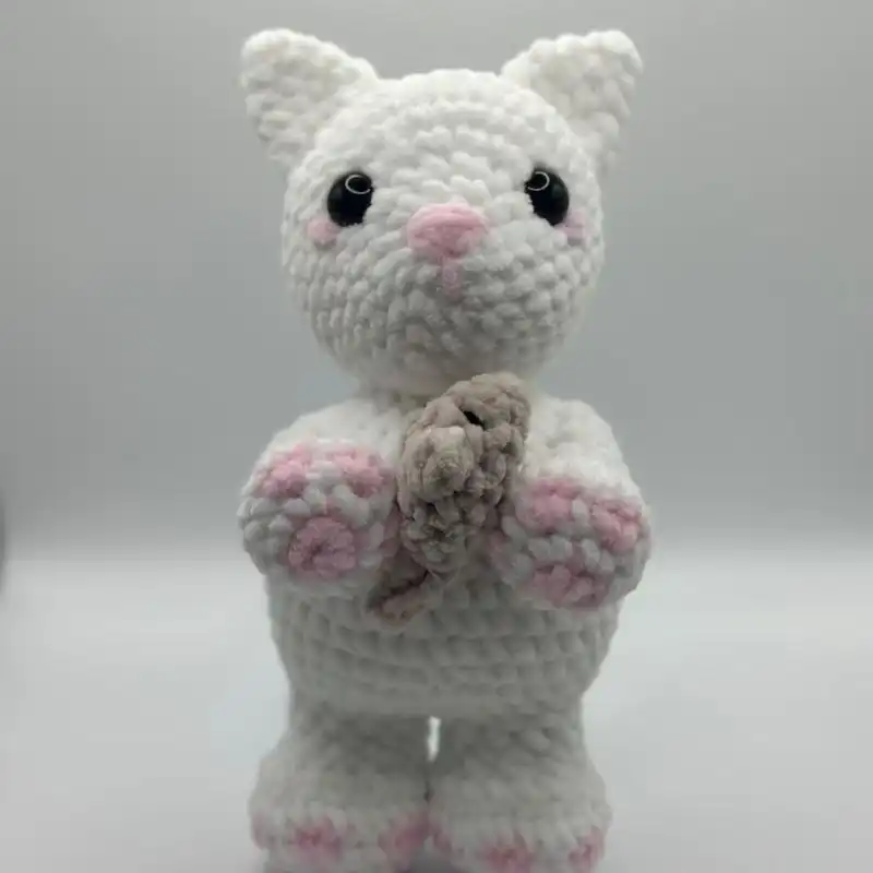 Pawed Kitty Pal Crochet Pattern