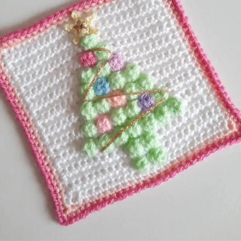 Unicorn Dream Squares Crochet Blanket Pattern