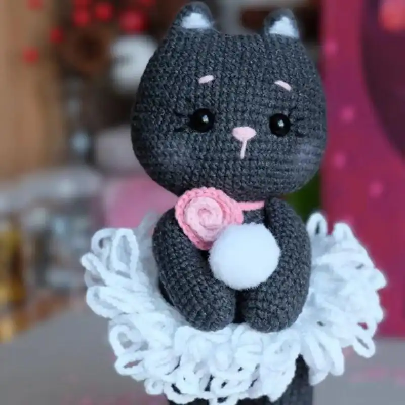 Crochet Kitten Ballerina Pattern