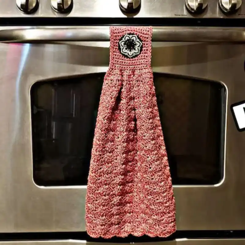 Easy Crochet Kitchen Towel Pattern
