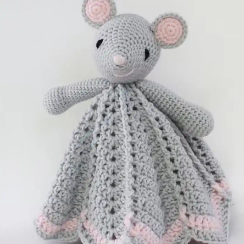 Wee Mouse Lovey Crochet Pattern