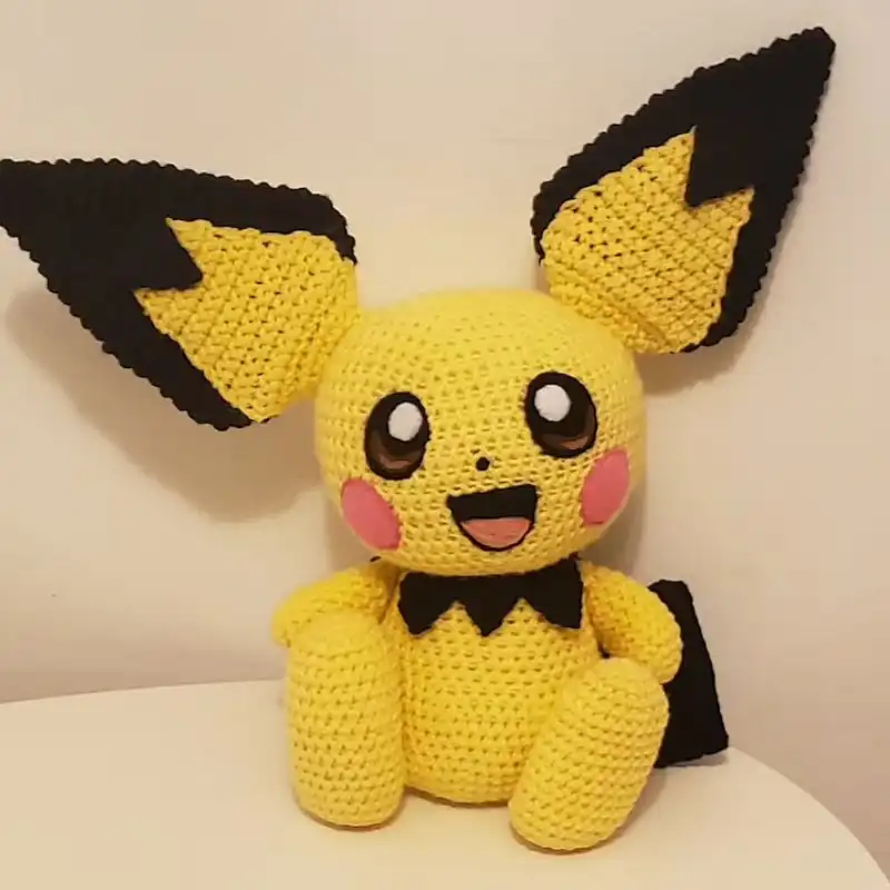 Yellow Mouse Crochet Pattern